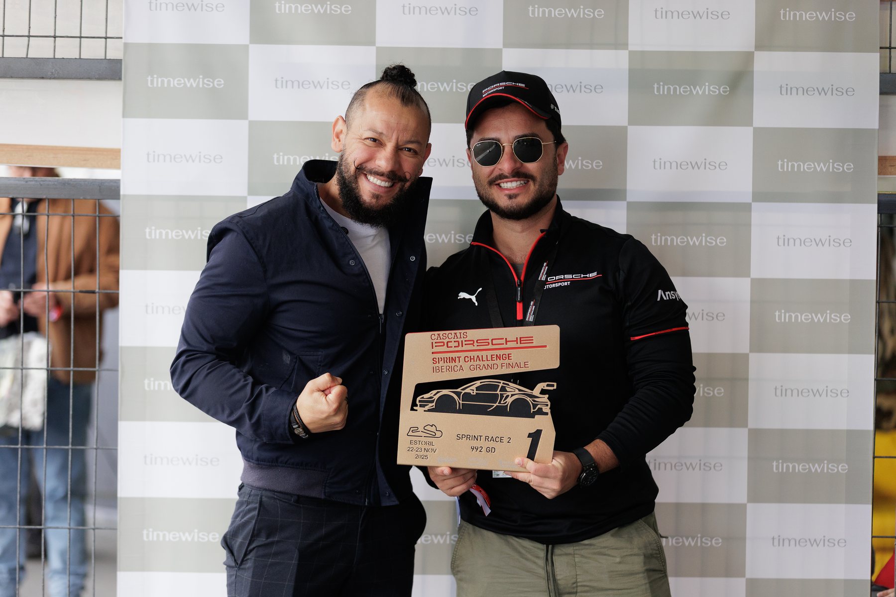 Clube timewise — convidados no paddock