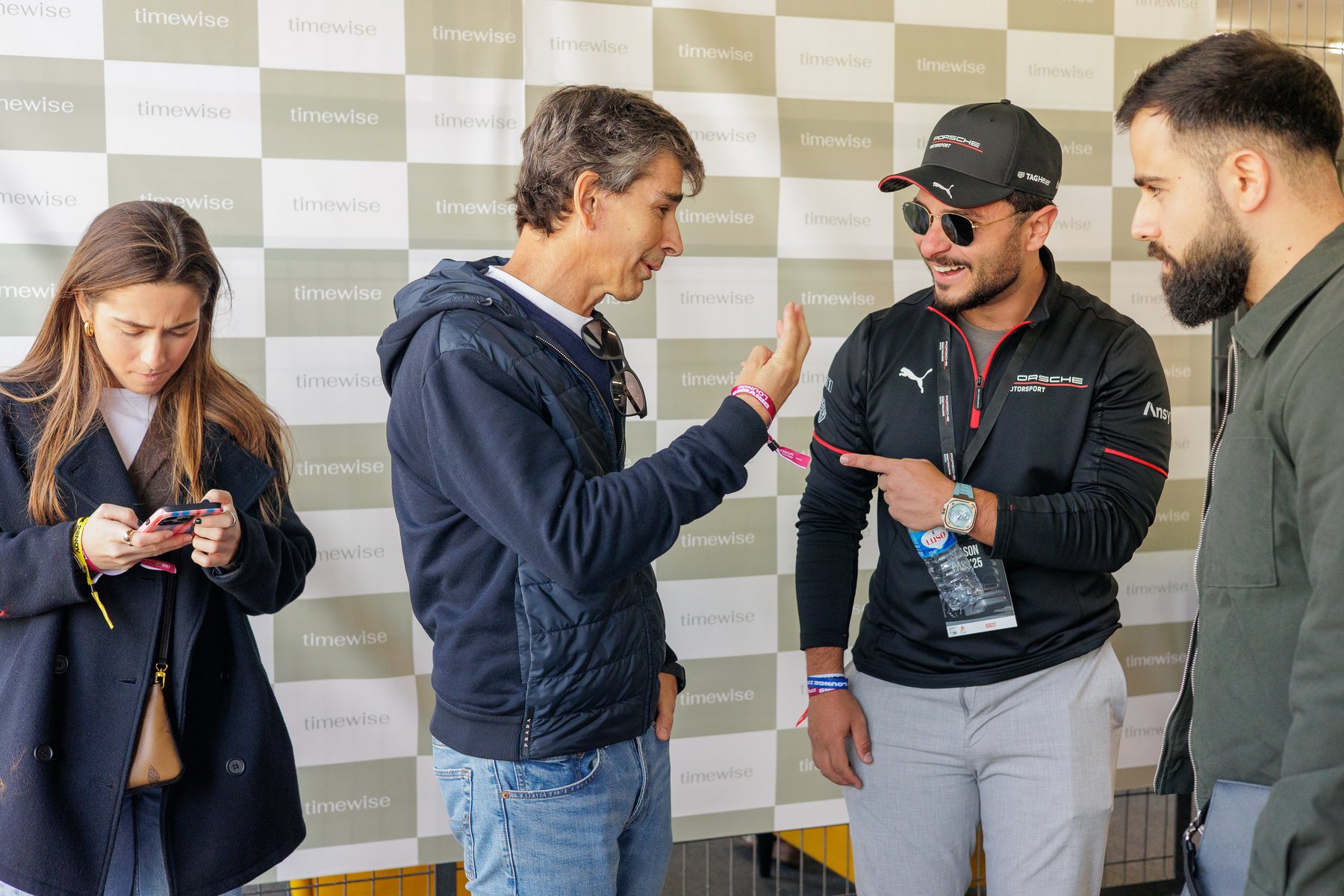 Clube timewise — entrevista de pista